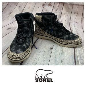 Sorel Out and About Animal Print Boots